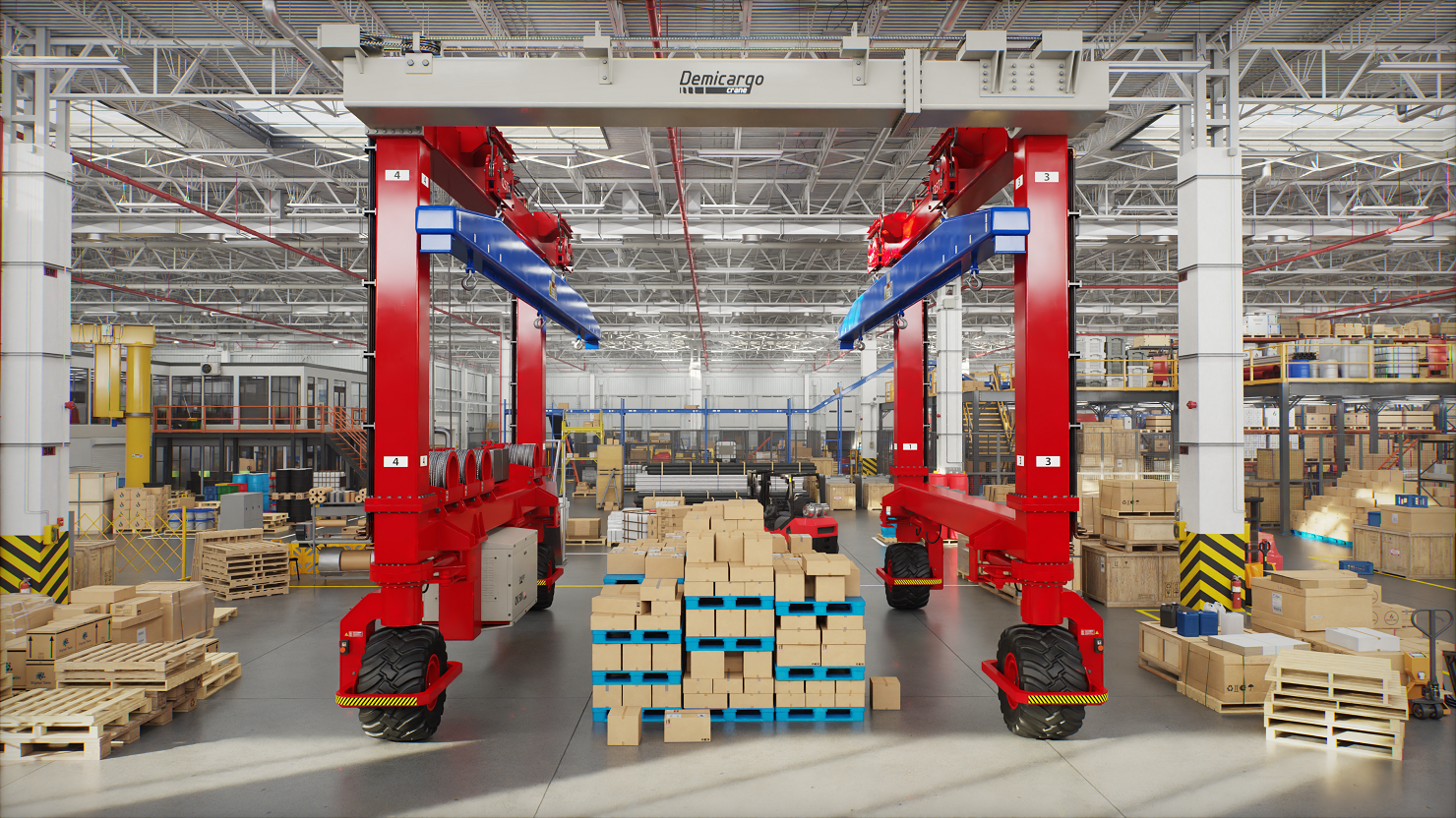 An image of the inside of an industrial manufacturing building.