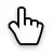 Курсор в виде руки, на которой указательным пальцем указано направление.