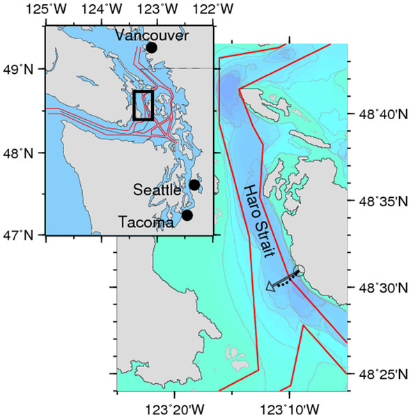 Study site map.