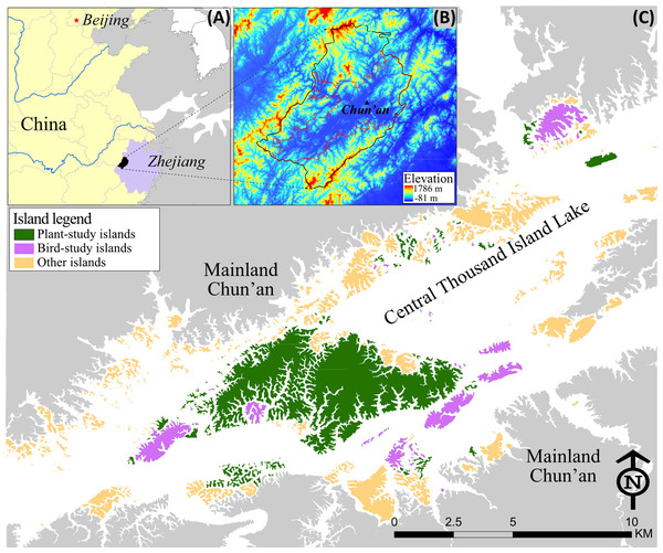 Map of the Thousand Island Lake (TIL) region.