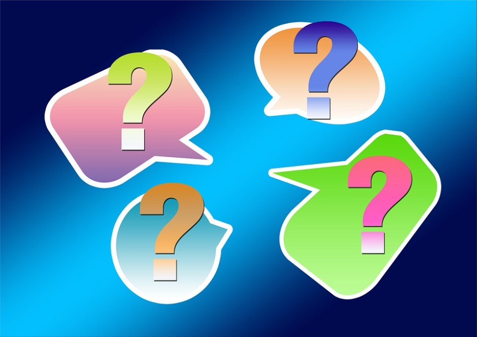 question marks
