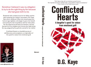 Conflicted Hearts Cover, D.G. Kaye