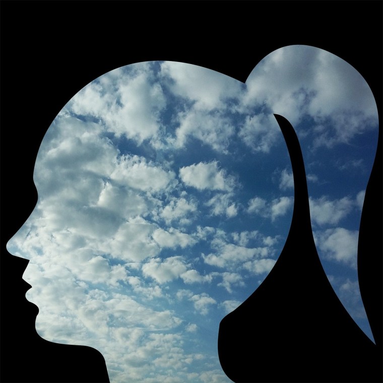 head in clouds
