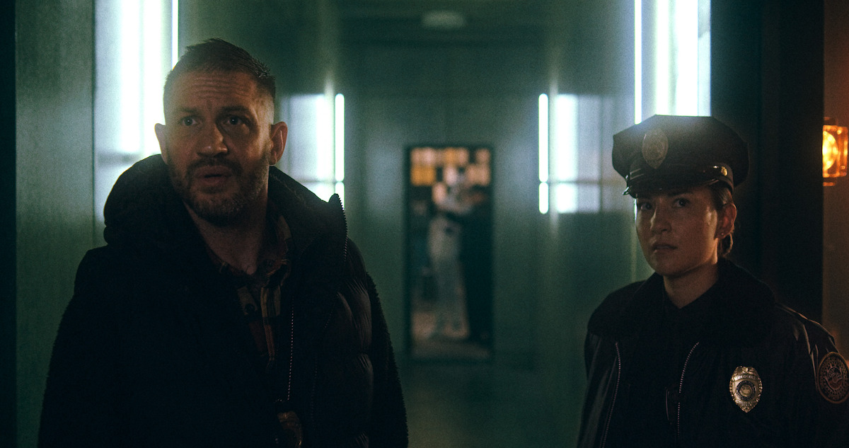 Tom Hardy and Jessi Mei Li in 'HAVOC'