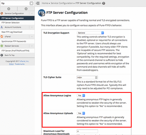 gif showing anonymous ftp enabled to disabled
