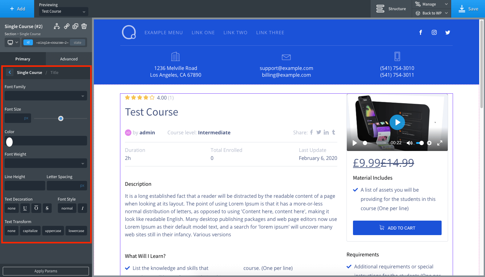 Oxygen Tutor LMS integration