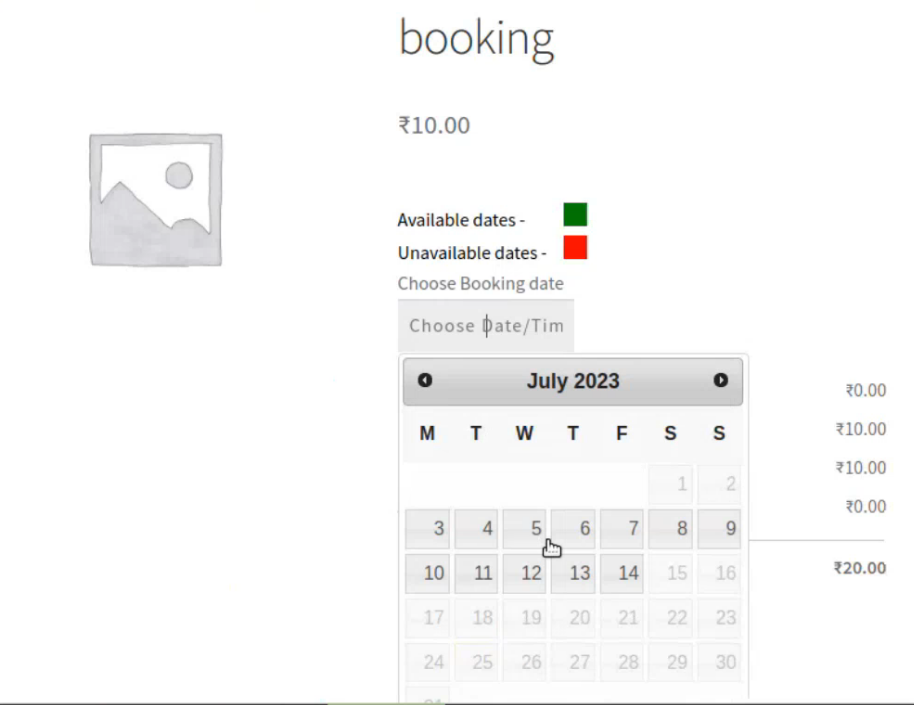 single calender front end
