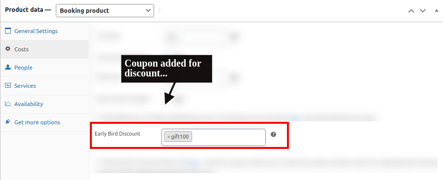 bookings coupon management system