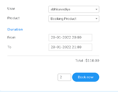 woocommerce booking unit