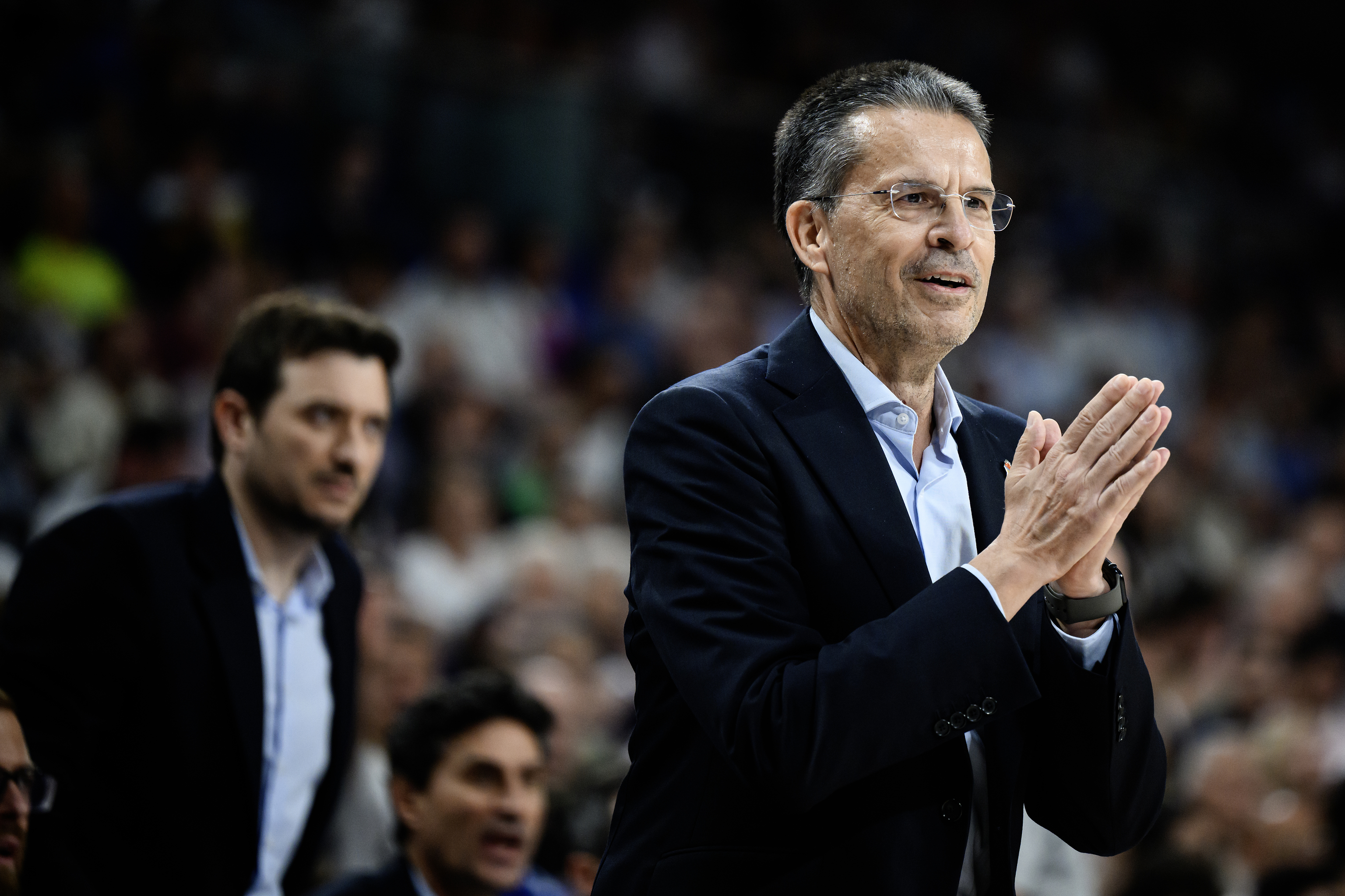 Pedro Mart�nez, durante el segundo partido de la final.