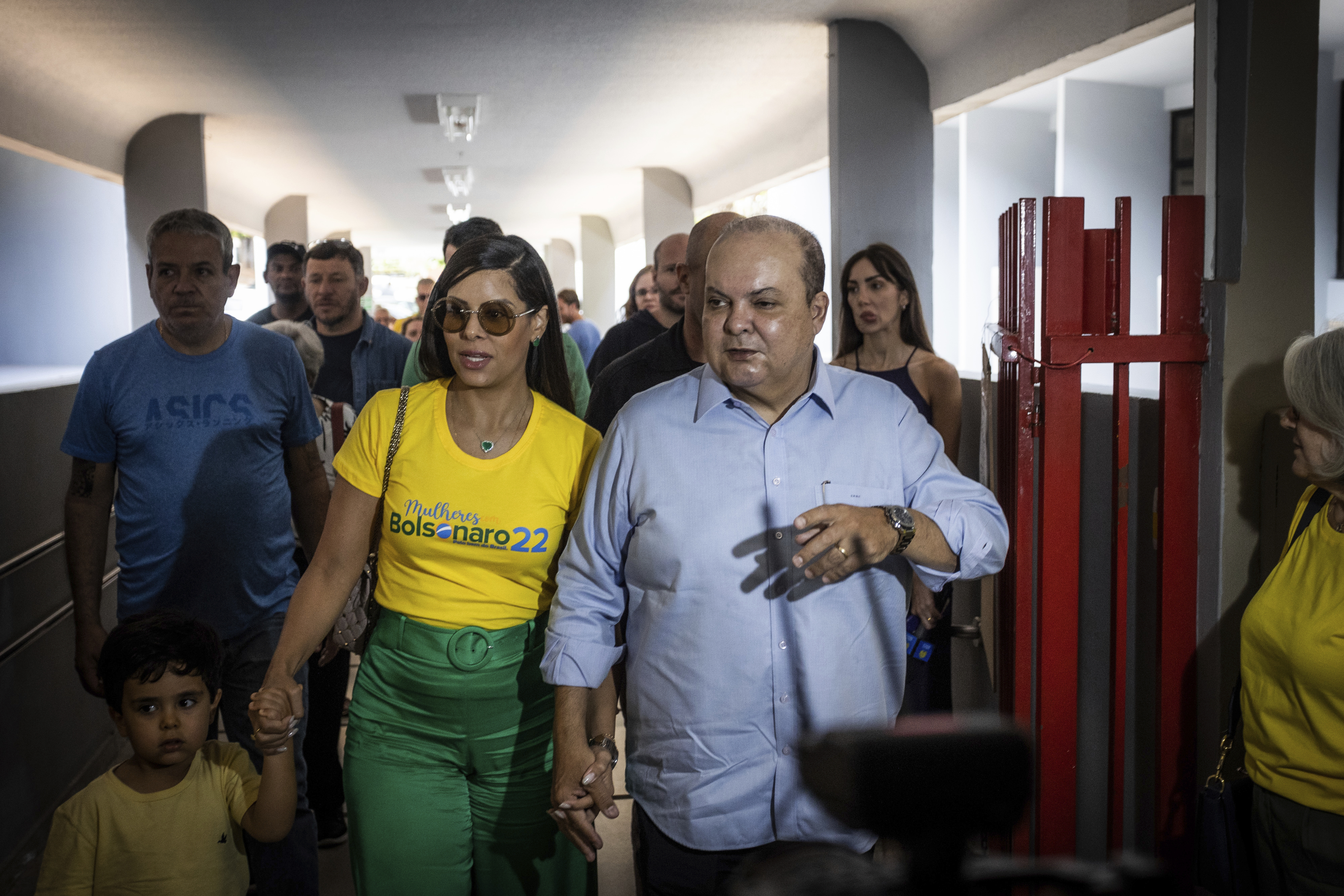 El reelecto gobernador de Brasilia, Ibaneis Rocha Barros.