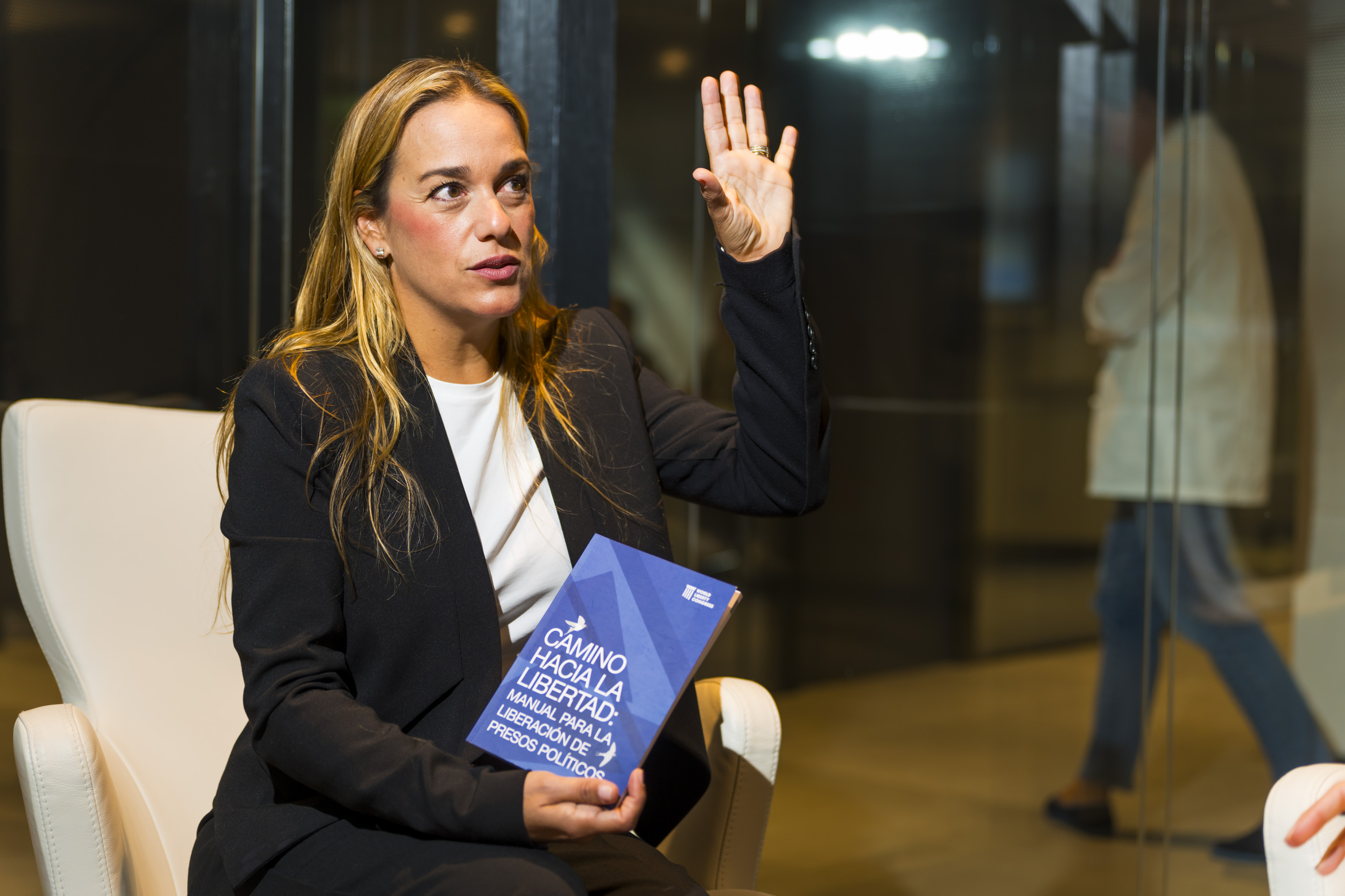 La activista venezolana Lilian Tintori, en Madrid.