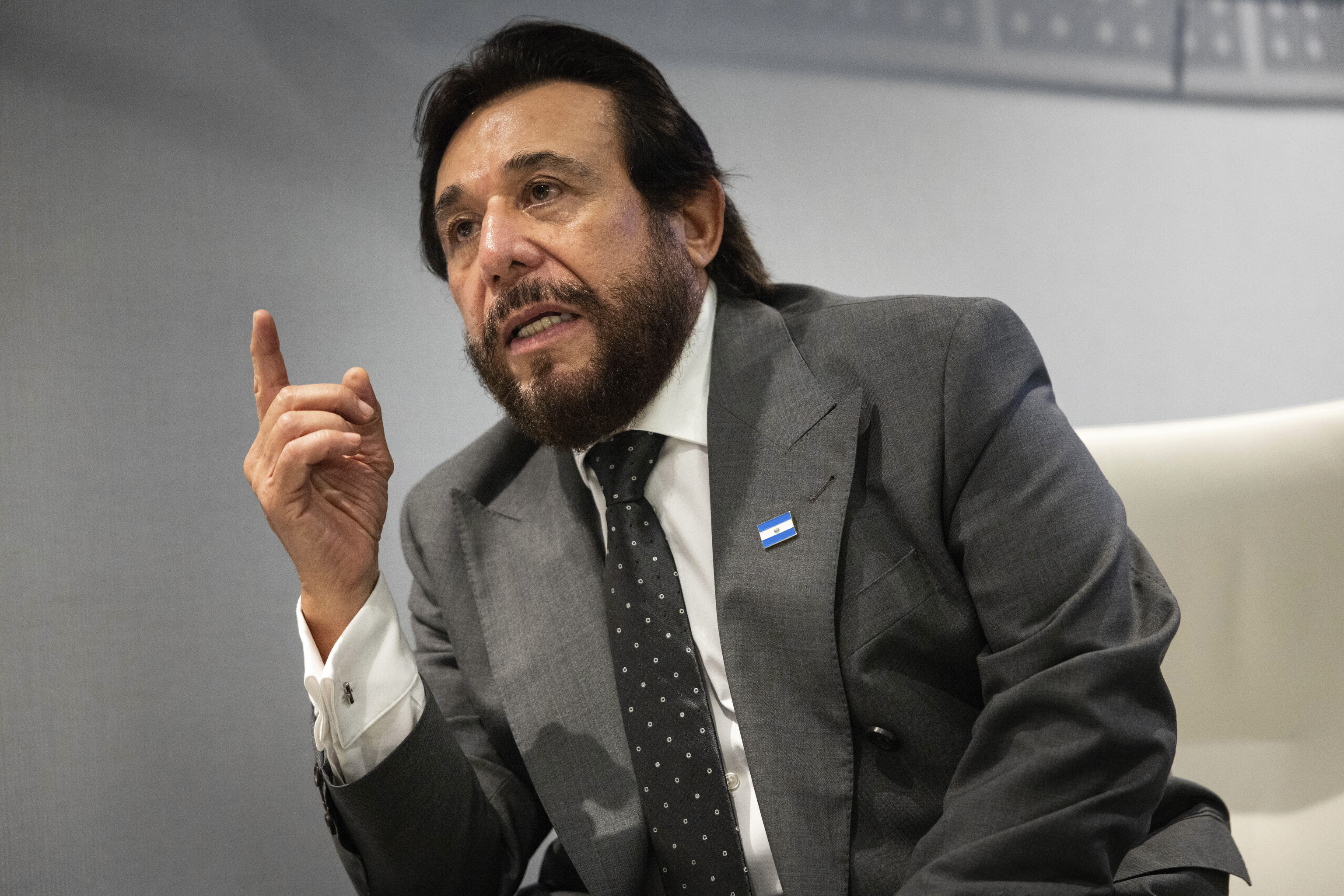 El vicepresidente de El Salvador, F�lix Ulloa.