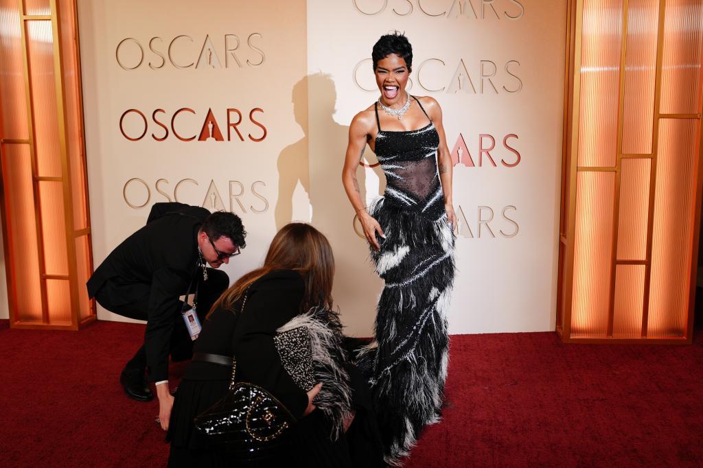 Teyana Taylor, en los Oscar 2026.