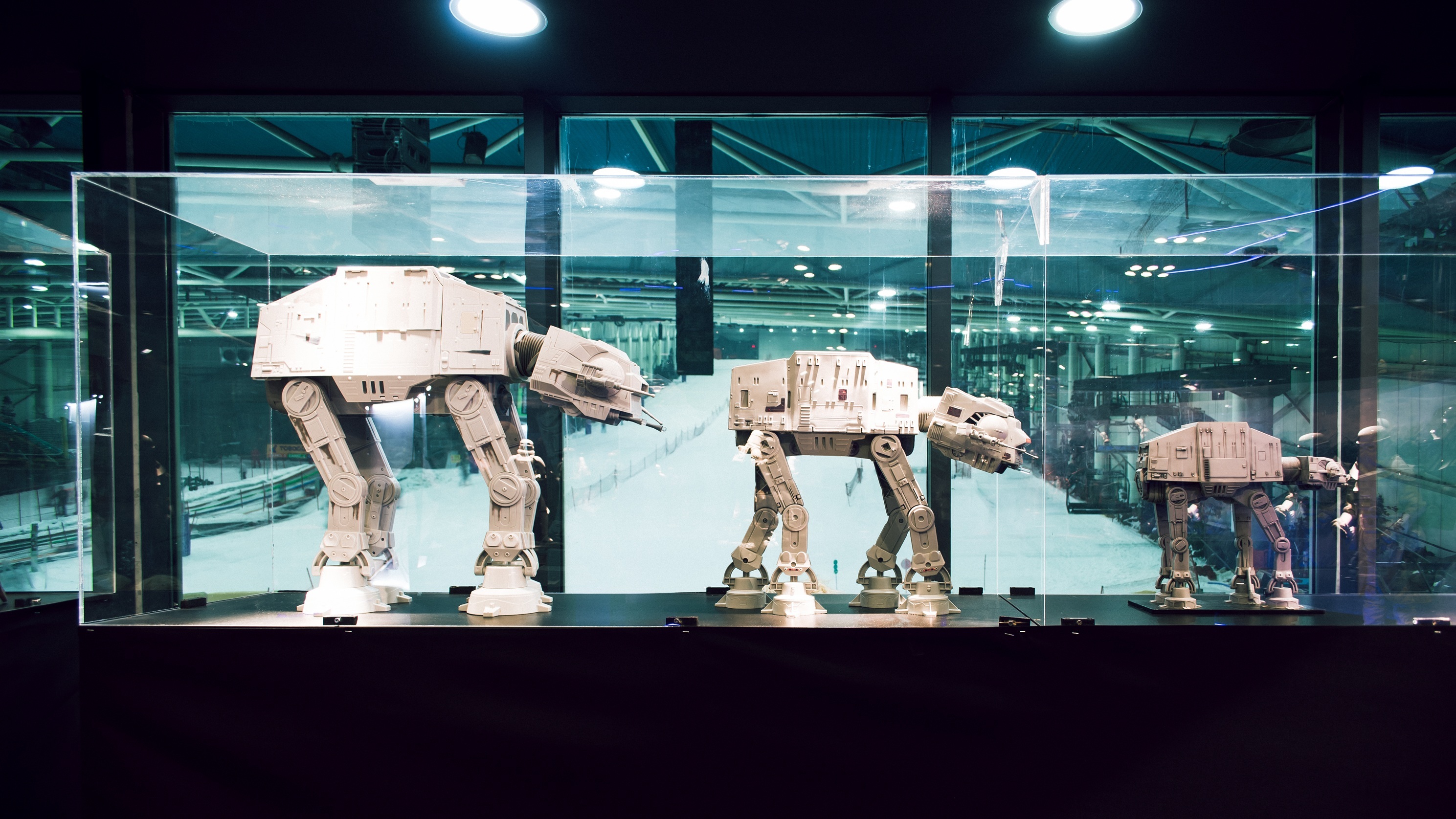 Maqueta de la exposici�n 'El imperio fan contraataca' en Espacio Delicias.