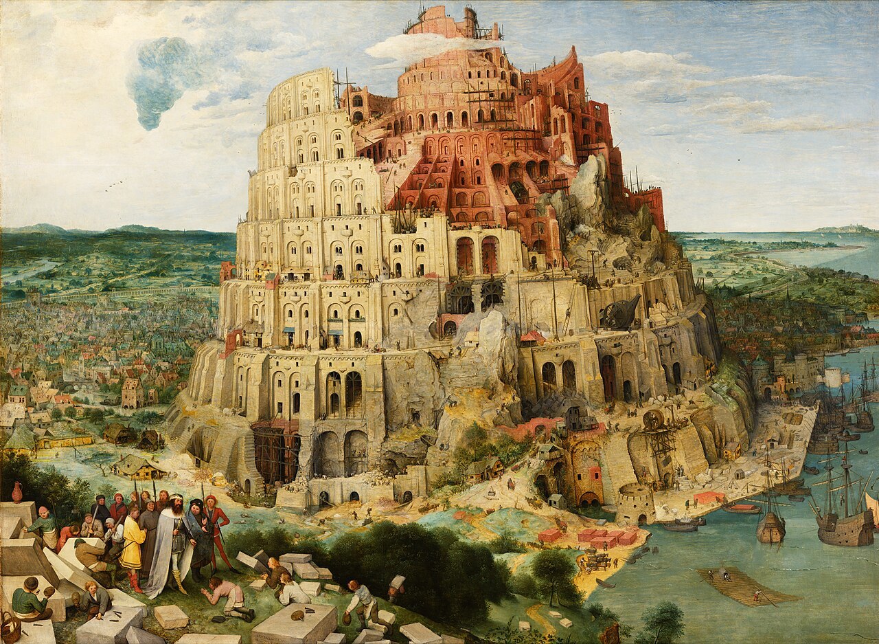 Pieter Brueghel el Viejo: 'La torre de Babel', 1563.