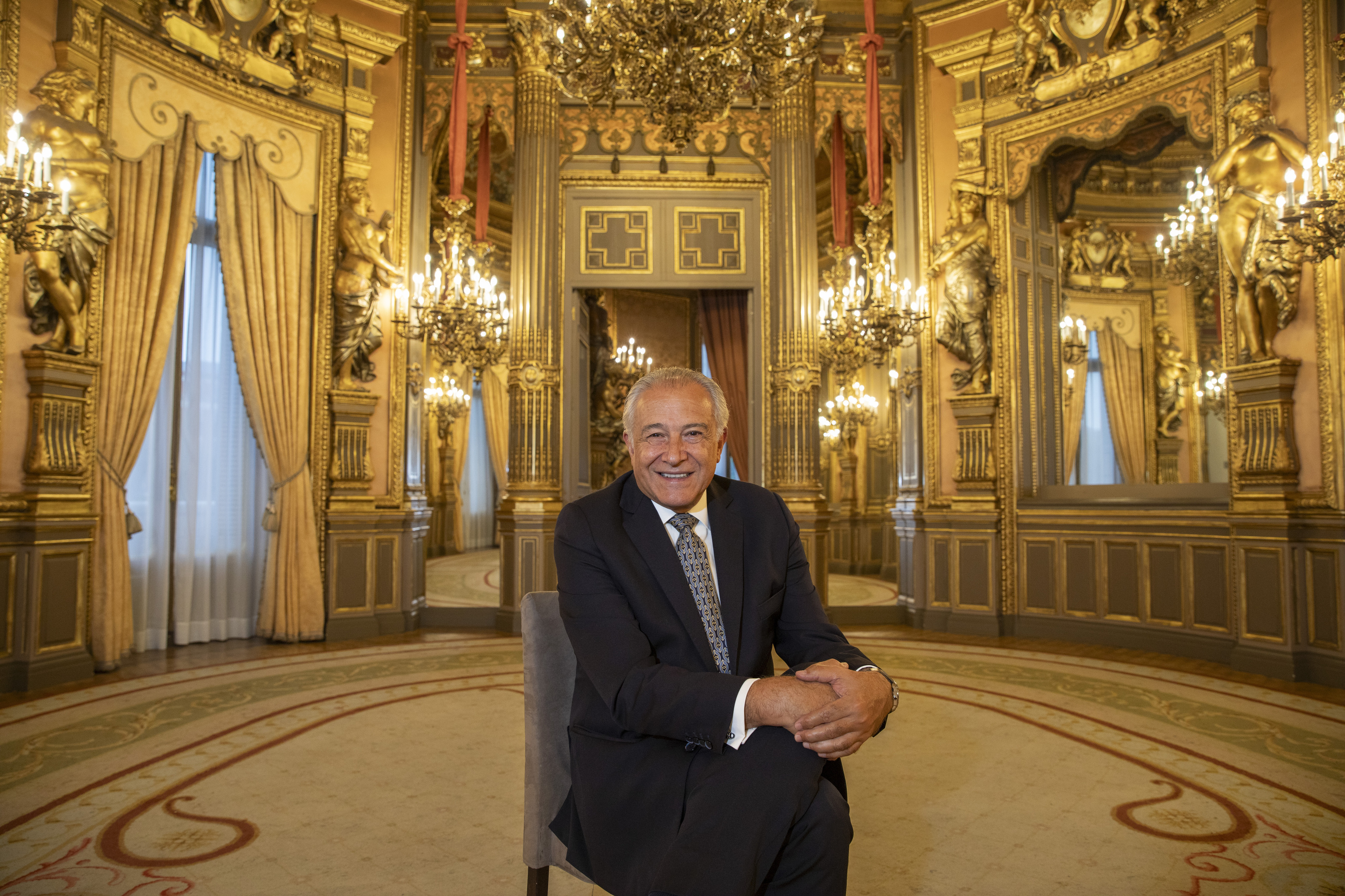 El general y ex vicepresidente colombiano �scar Naranjo, en Madrid.