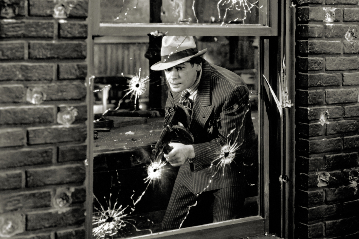 Paul Muni en una secuencia de 'Scarface', ic�nica pel�cula de 1932.