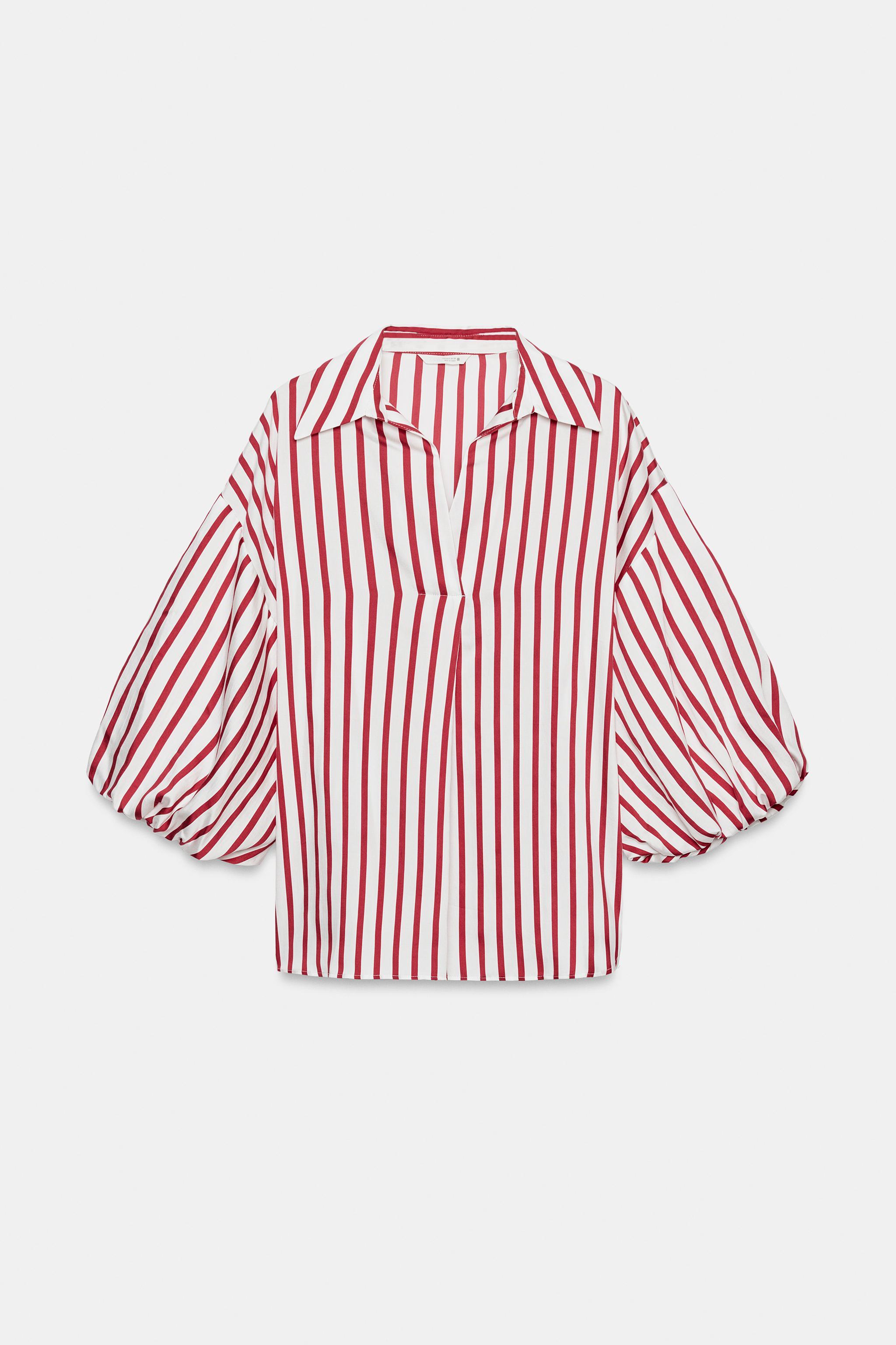 C�mo vestir bien a los 50; Zara tiene estas prendas de nueva colecci�n de verano llenas de color y elegancia y que son pura tendencia: camisa de rayas