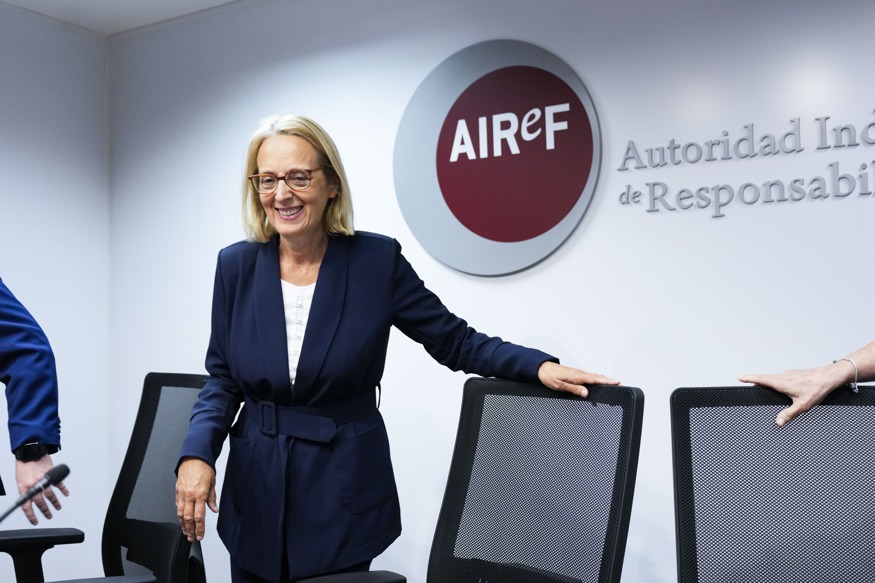 La presidenta de la Autoridad Independiente de Responsabilidad Fiscal, In�s Ol�ndriz.