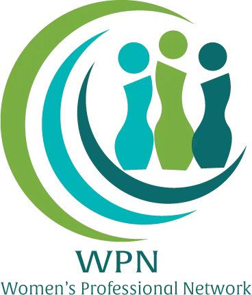 WPN-Bellingham Logo of Women's Professional Network (WPN) featuring three stylized figures in varying shades of blue and green, symbolizing collaboration and empowerment, aligned with ProFusion Web Solutions' digital marketing services.
