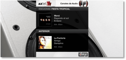 Axtel TV Musica para Cable TV