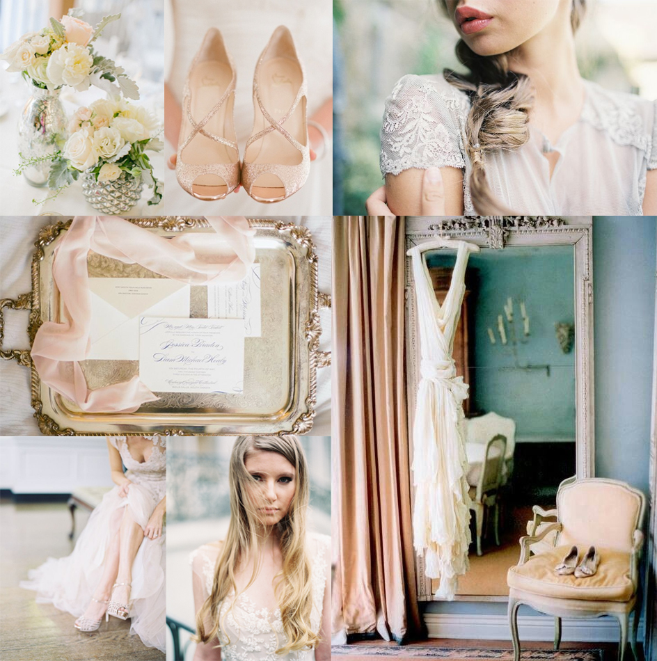 Butter Blue and Apricot