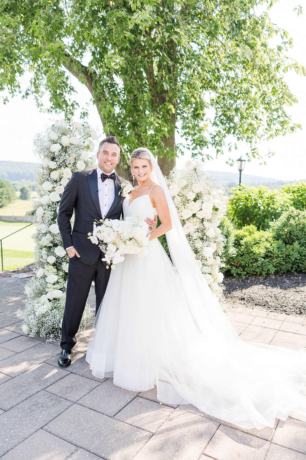 Dreamy Black Tie and Modern Wedding