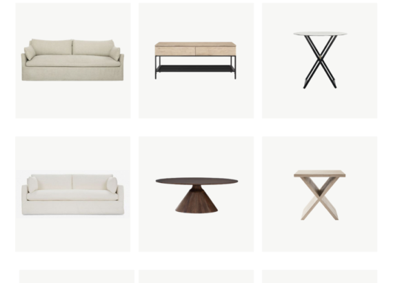 Coffee Table and End Table Combinations