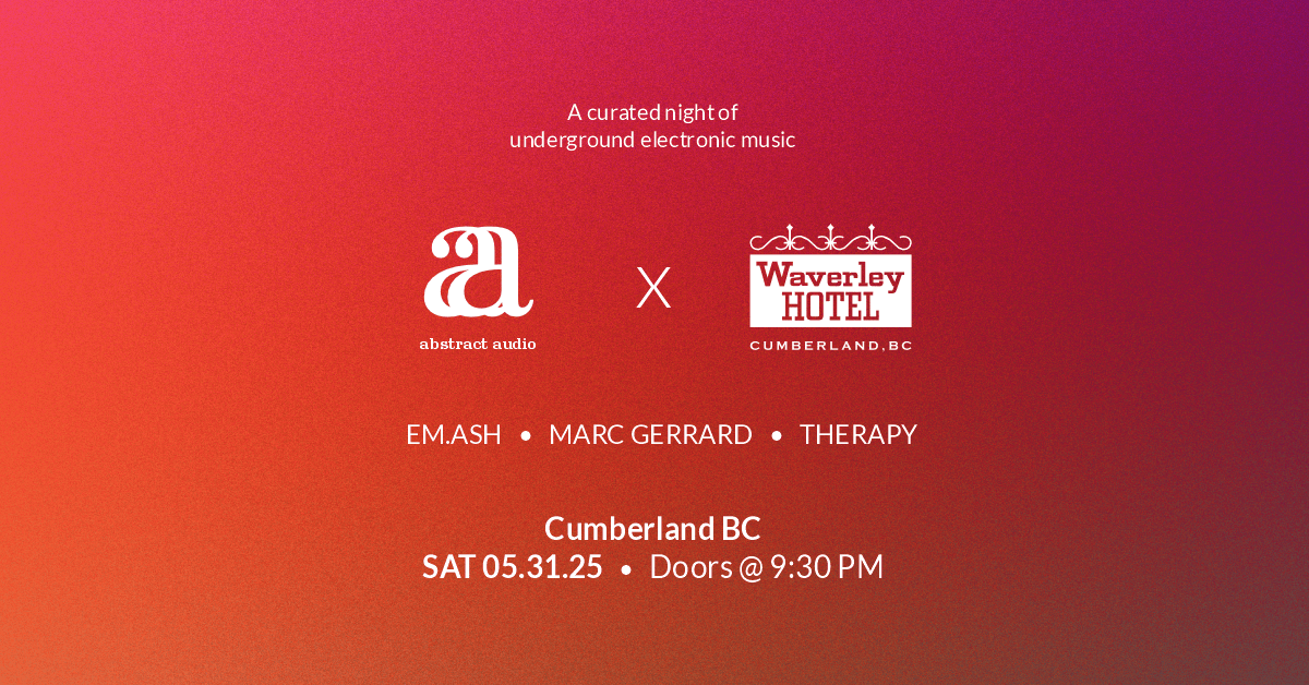 Abstract Audio @ The Waverley