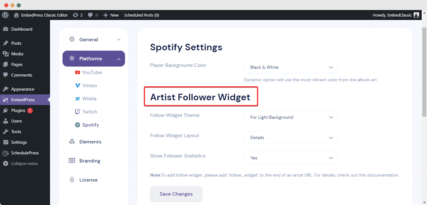 How to Embed Spotify Audios in WordPress 14 embed Spotify audios