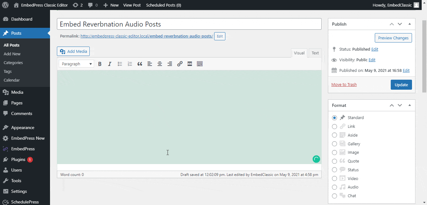 How to Embed RoomShare Listings in WordPress 5 How to Embed RoomShare Listings in WordPress