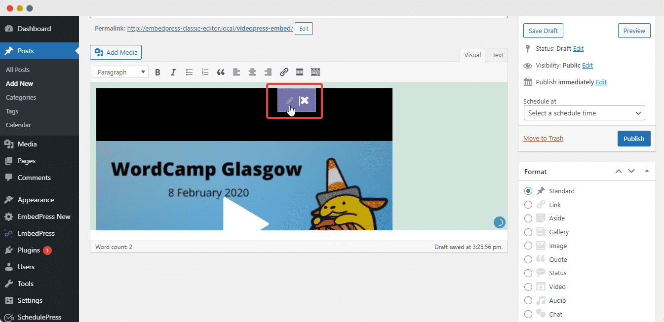 How to Embed WordPress.tv Videos in WordPress 9 wordpress.tv
