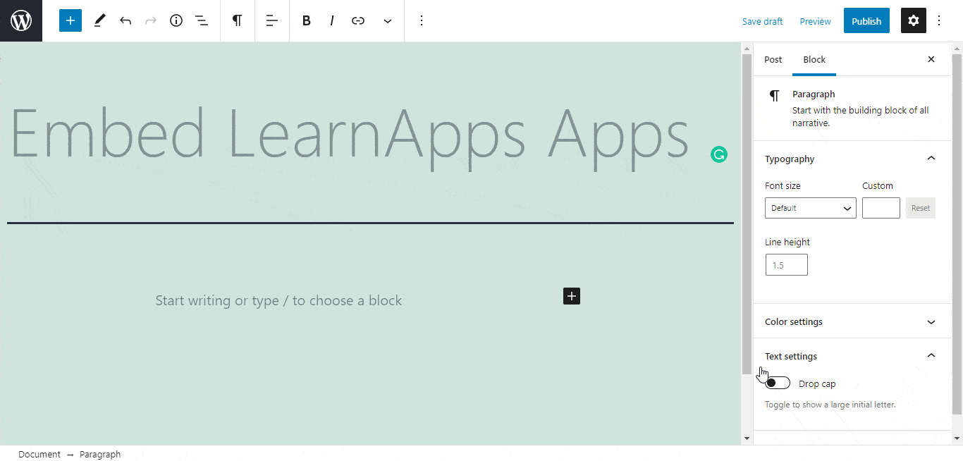 How To Embed LearningApps Apps In WordPress 3 embed LearningApps apps