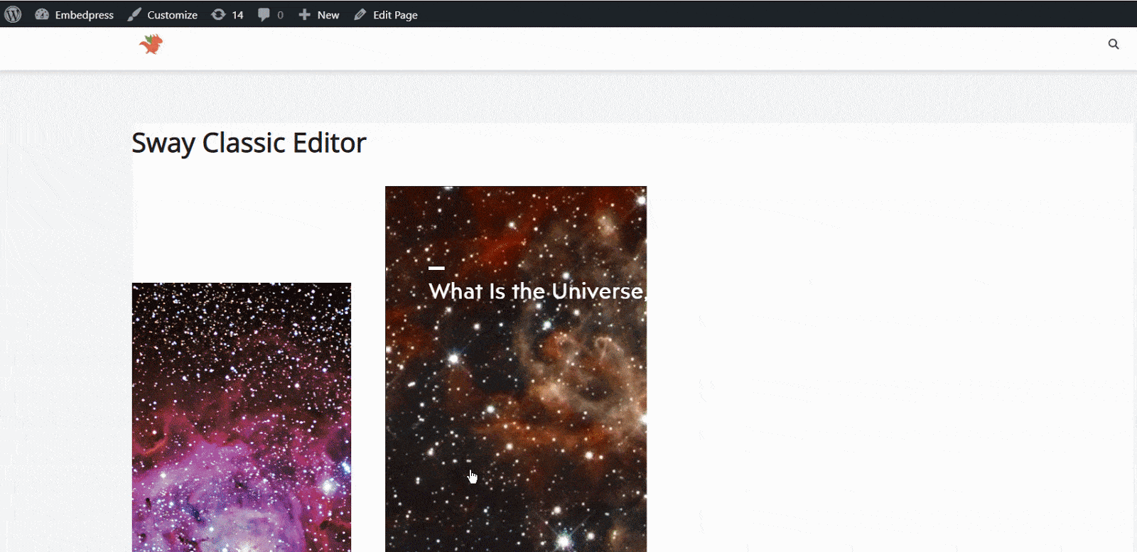 How To Embed Sway In WordPress With EmbedPress 8 Embed Sway