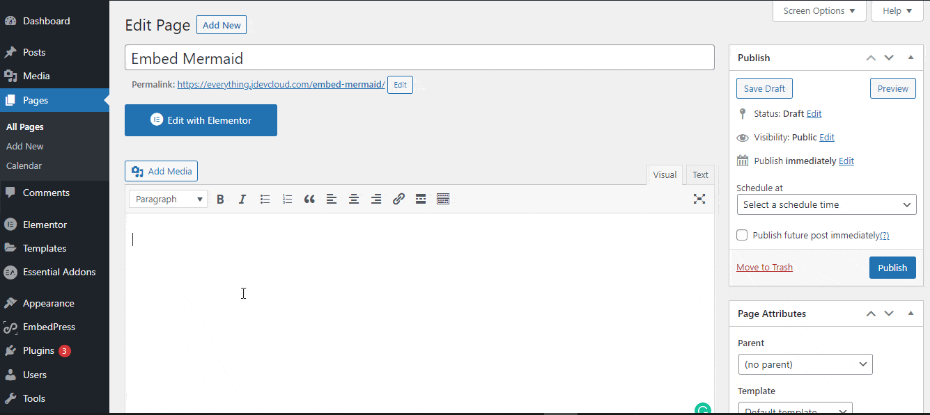 HOW TO EMBED MERMAID DIAGRAMS IN WORDPRESS WITH EMBEDPRESS 11 Embed Mermaid