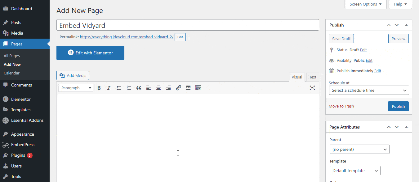 HOW TO EMBED VIDYARD VIDEOS IN WORDPRESS WITH EMBEDPRESS 11 Embed Vidyard