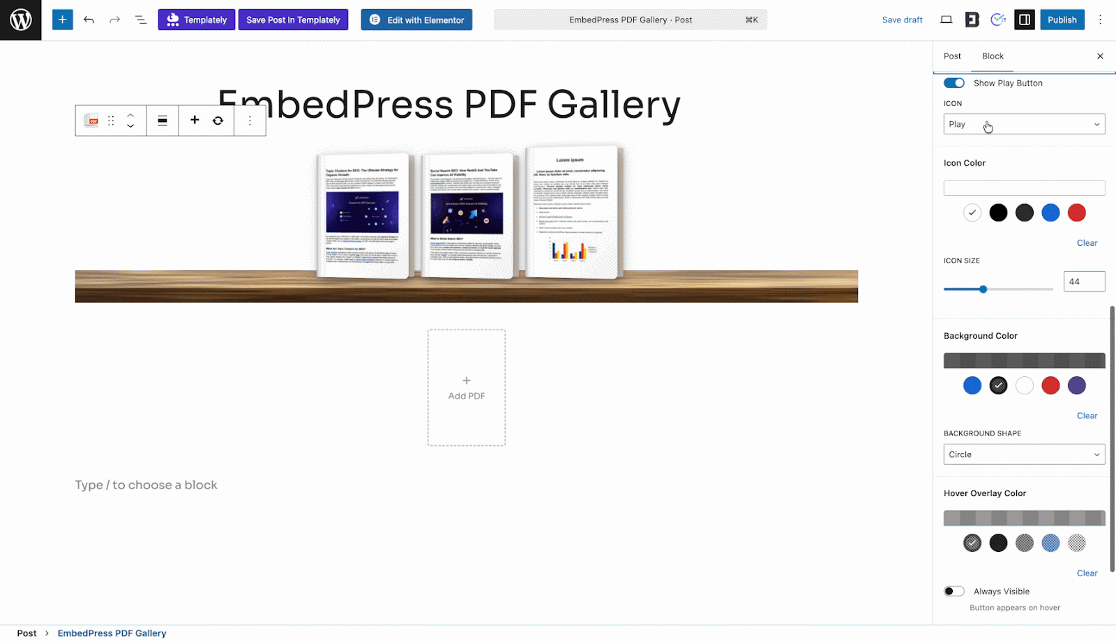 How to Embed a PDF Gallery in WordPress with EmbedPress? 4 embed a PDF gallery
