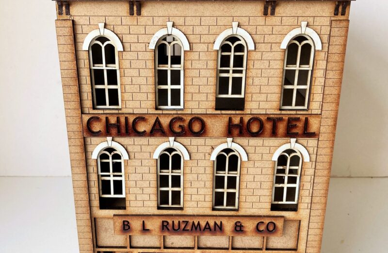 28mm Mob City Chicago Hotel block