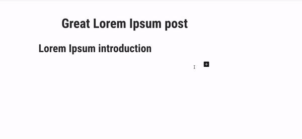 Klasik bloğu gösteren animasyonlu GIF.