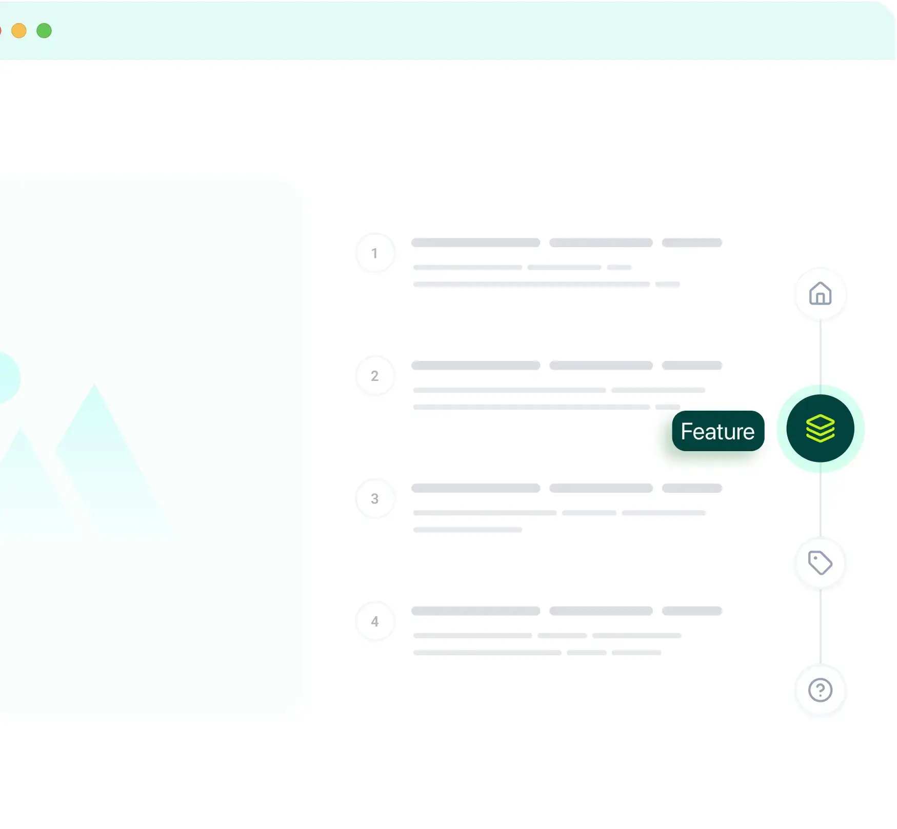 One-page navigation 3