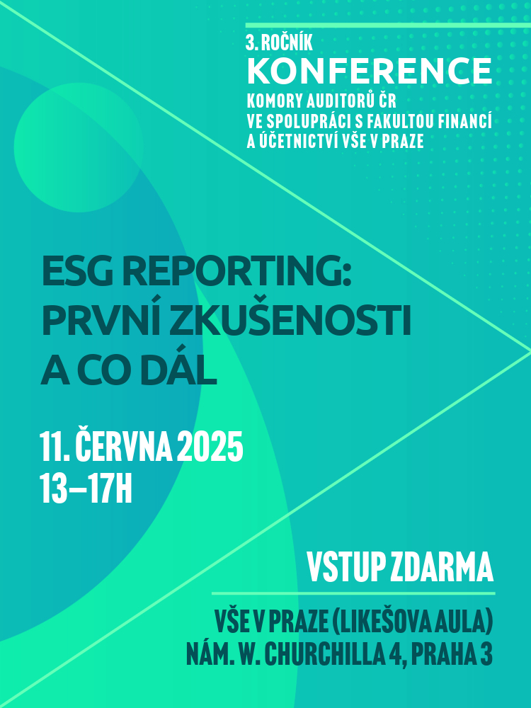ESG Reporting: první zkušenosti a co dál – Konference KA ČR a FFÚ