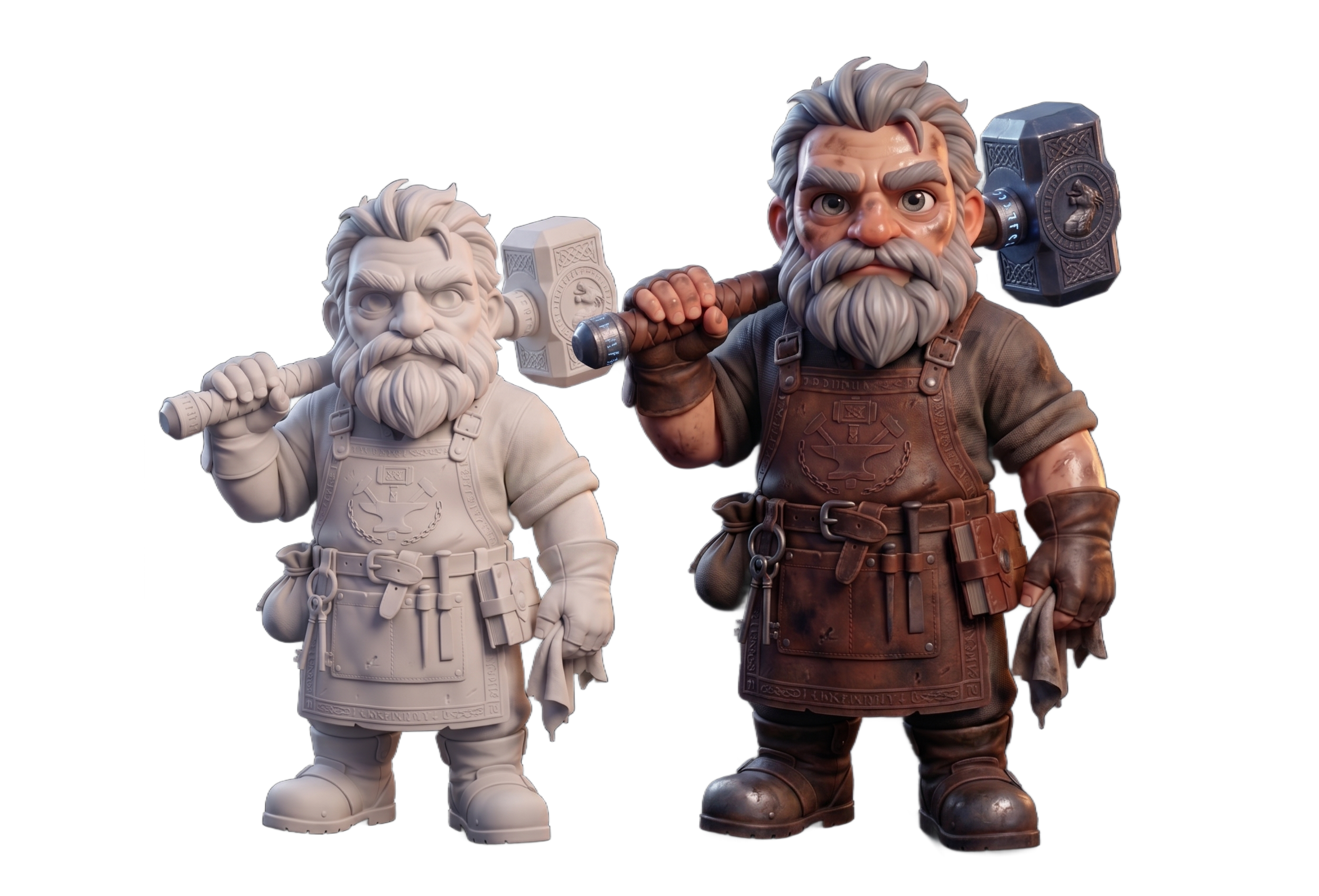 AI Texturing — PBR texture generation