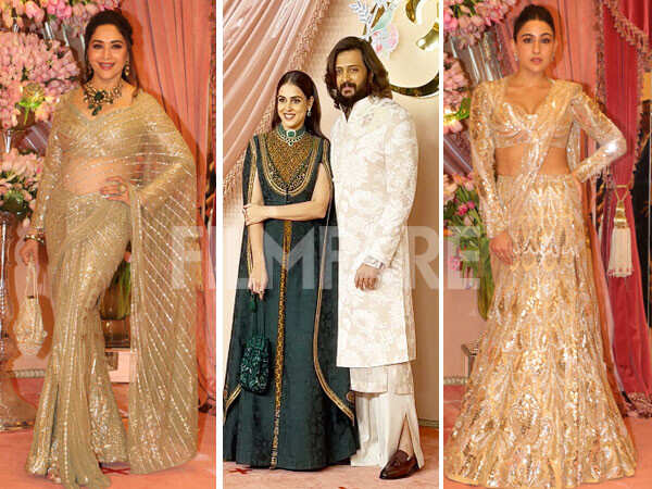 Ananya, Sara, Madhuri, Ritesh Genelia