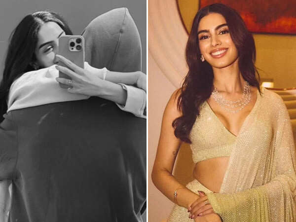 VIRAL: Fans think Khushi Kapoor is posing with Ibrahim Ali Khan in new pic