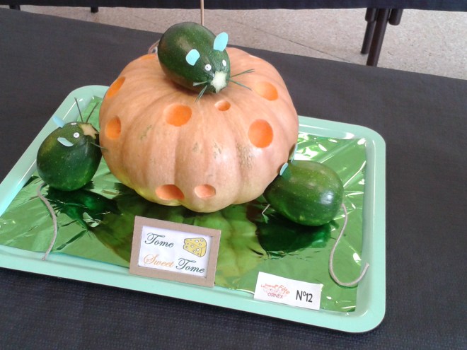 Art from the local Pumpkin Festival.