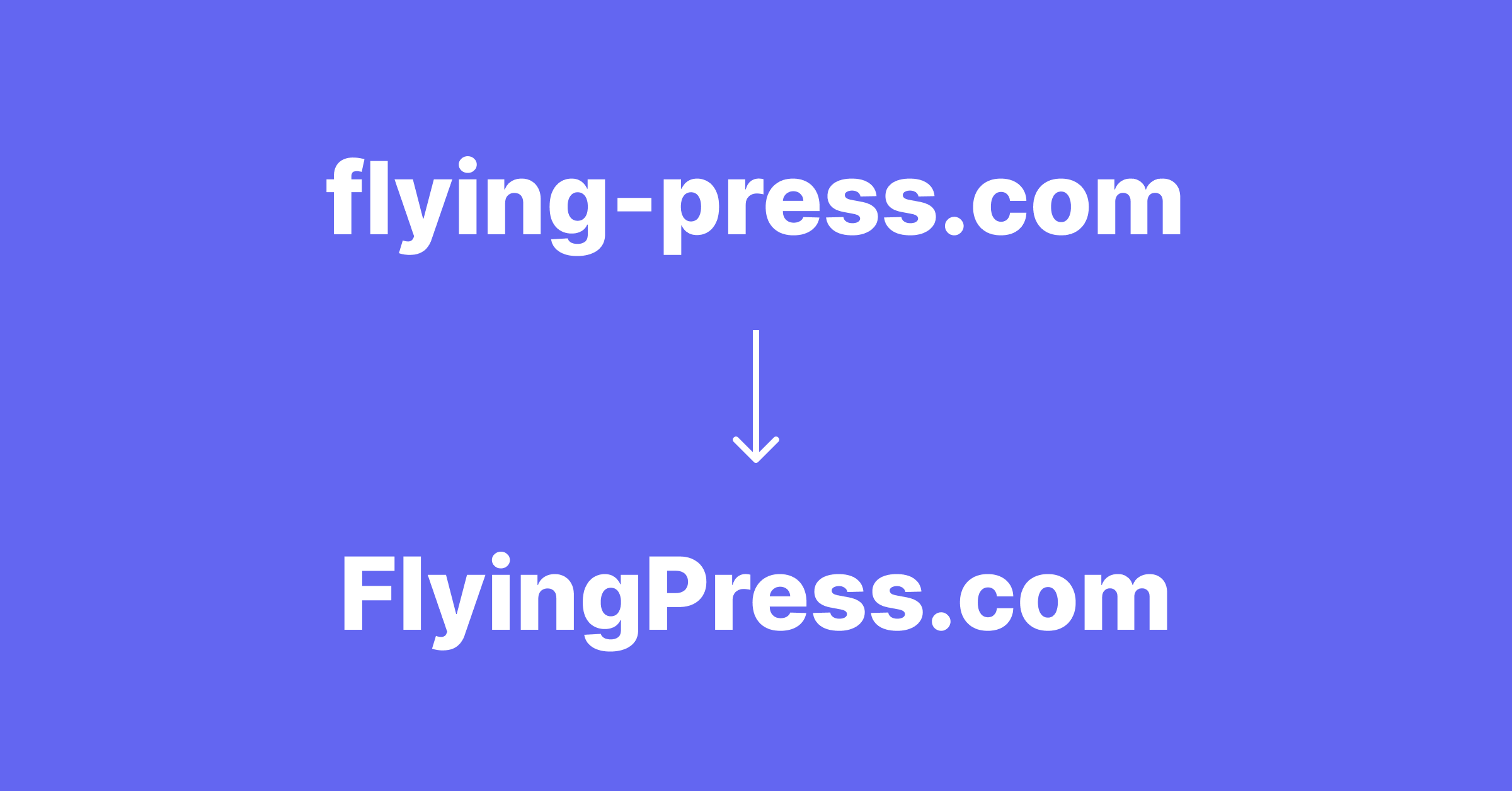 New domain