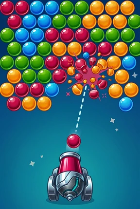 Foony Shooter online bubble shooter color match puzzle thumbnail