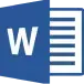 icon word