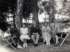 1935, Lovas Rita, nyugágy, Fortepan #131186